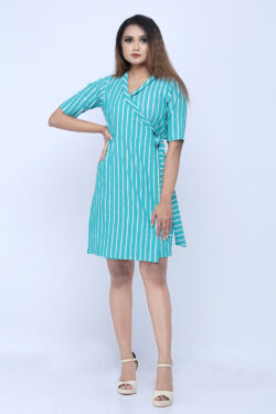 Buy Beautiful Design A-line Wrap dreess.