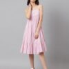 Beautiful Design Traditional Mal Cotton Short Pink stye kurtis.